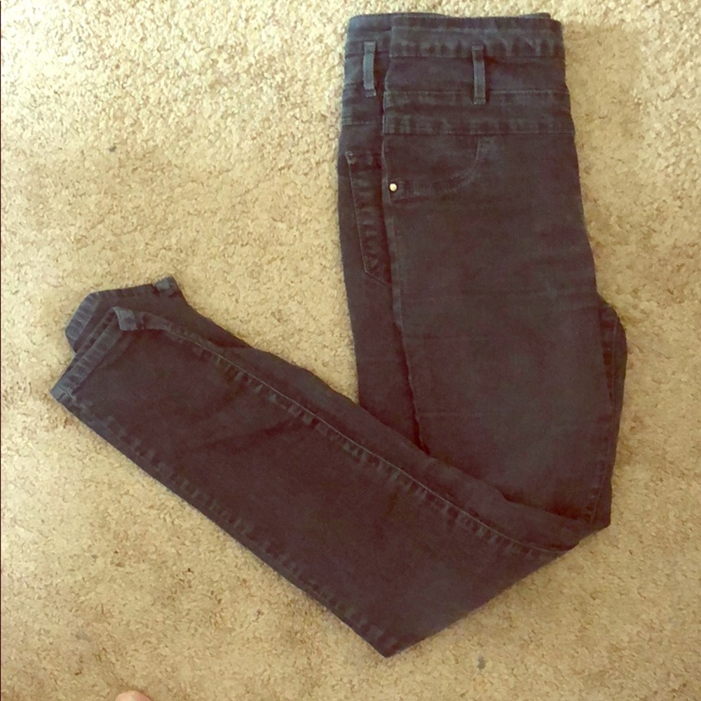 Black jeans size 8 (Refuge)